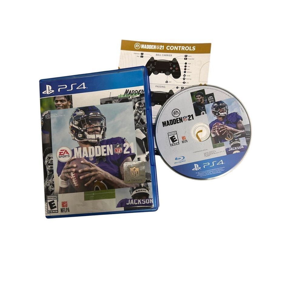 Madden NFL 21 PlayStation 4 PS4‎ Video Game Football 0230